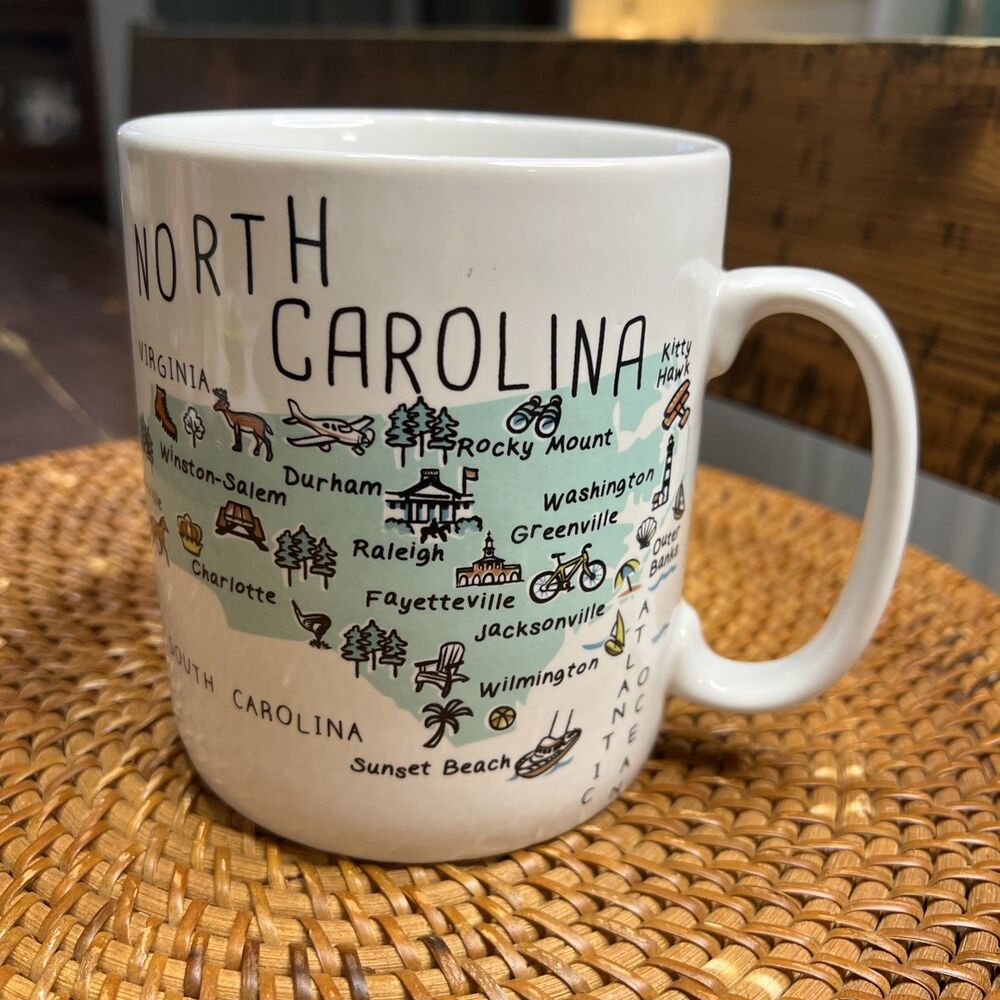 My Place North Carolina  Jumbo Coffee Mug 24 Oz 222 Fifth PTS International